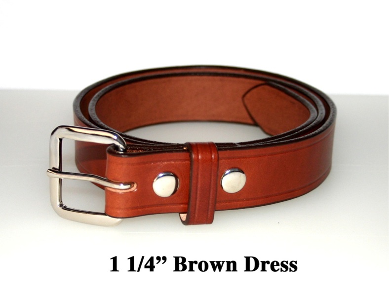 10 OZ LEATHER- BLACK 60/" BROWN 1 1//2/" WIDE AMISH HAND MADE DRESS BELTS 32/"